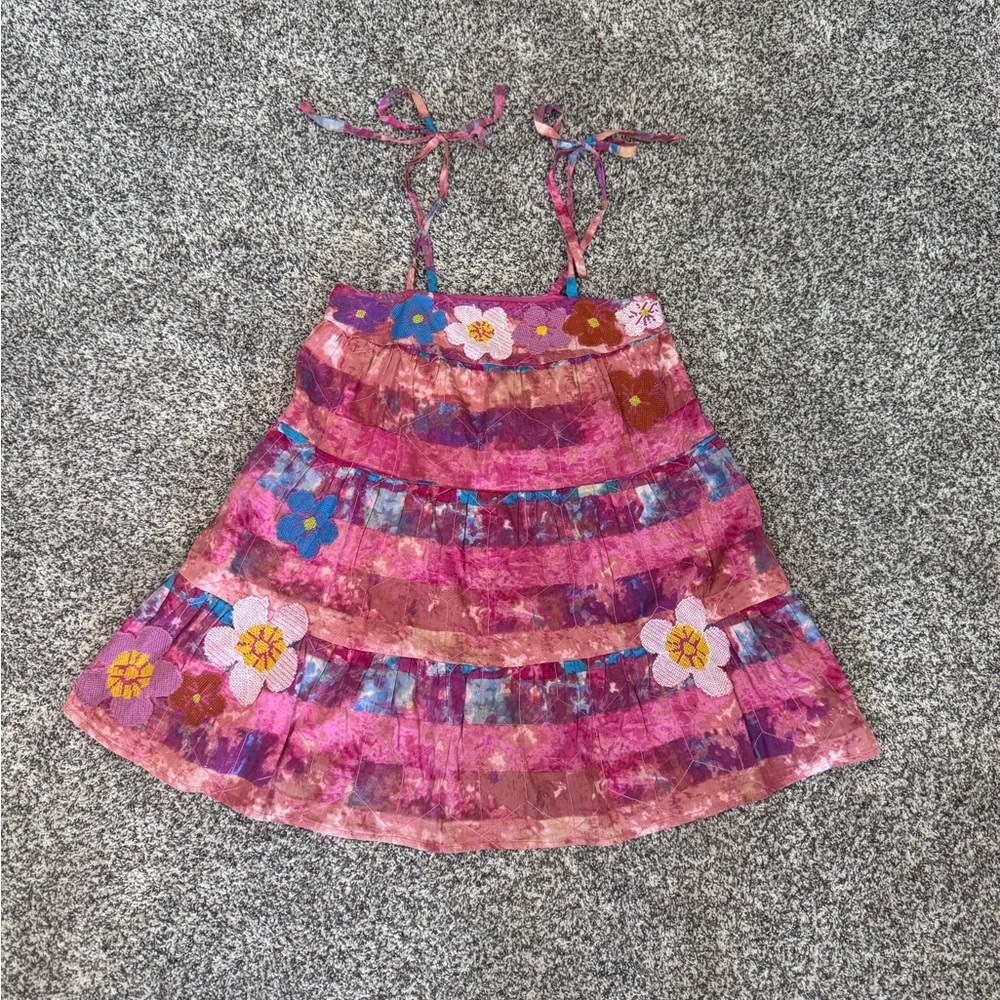 Urban Outfitters Pink Tie-Dye Dress
